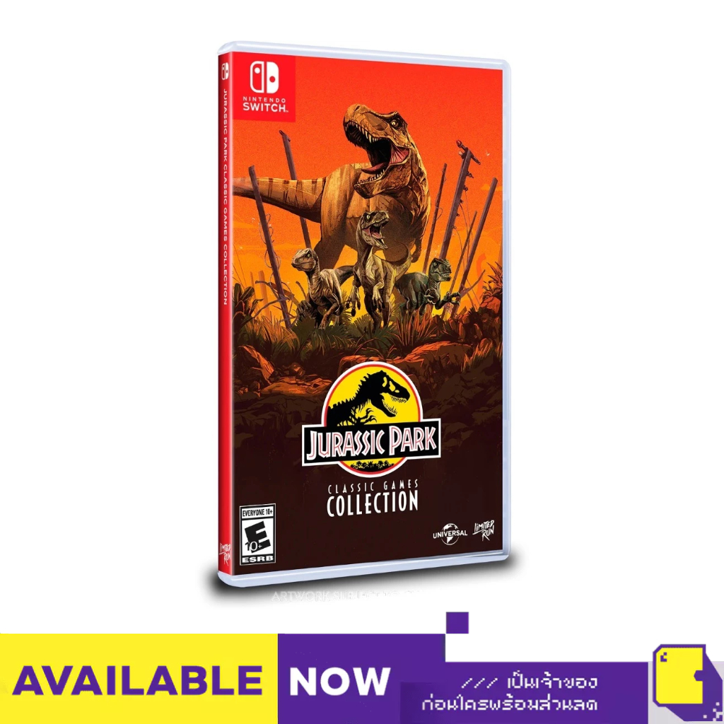 Pre-Order | Nintendo Switch™ NSW Jurassic Park: Classic Games Collection #Limited Run Exclusive (วางจำหน่าย 2024-06-07)