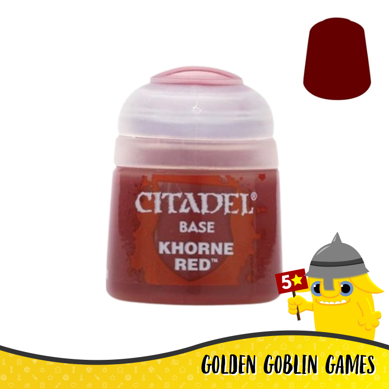 Citadel Base Paint: Khorne Red (D7/D8)