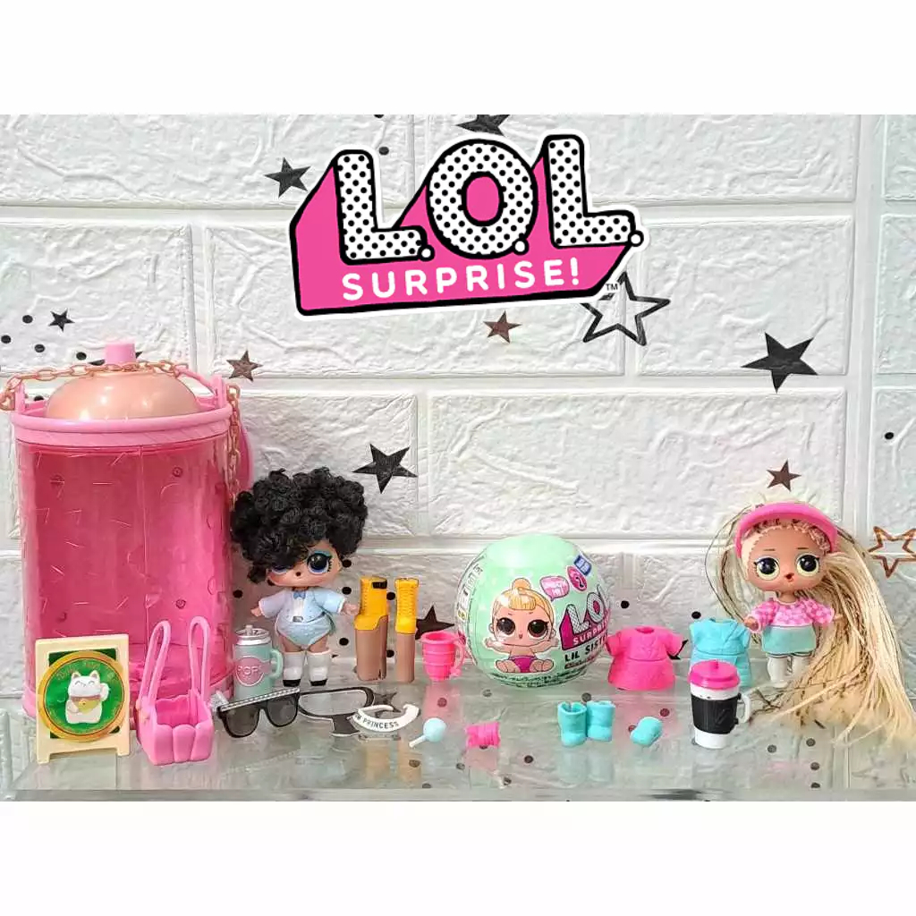 Lot2. ชุดLOLขนาด8เซน/ตัวเล่นLOL/ของเล่น  LOL Surpriseมือสองของแท้ 💯คะ  (กรุณาเลือกคะ)