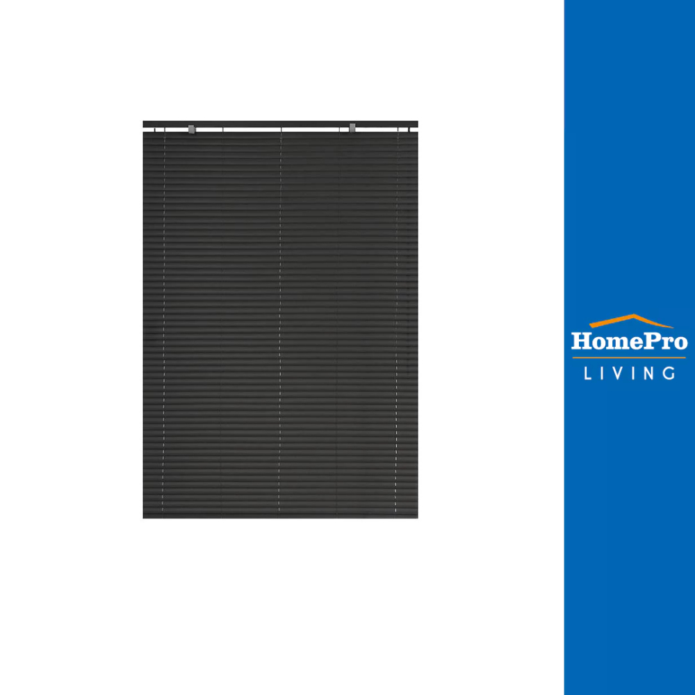 HOME LIVING STYLE มู่ลี่ ไวนิล 90X130 ซม. สีเทาเข้ม จัดส่งโดย HomePro