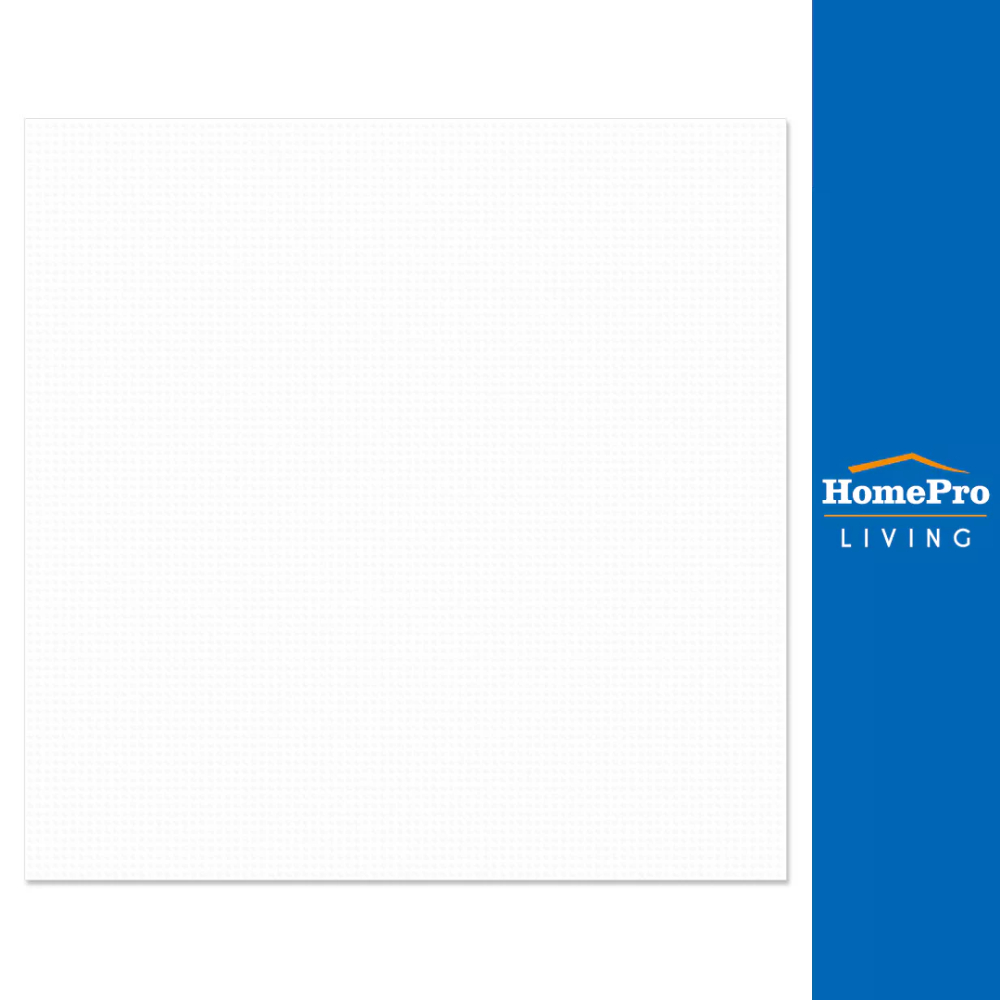 TARA กระเบื้องพื้น 16x16 นิ้ว ทูซ่า ขาว PM 0.96M2 จัดส่งโดย HomePro