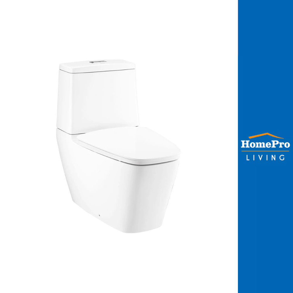 [สินค้าไม่รวมติดตั้ง] COTTO สุขภัณฑ์ 2ชิ้น C135107 3/4.5L สีขาว