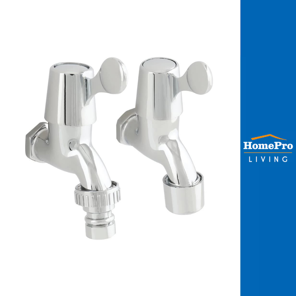 HOEN ก๊อกล้างพื้น 1 ทาง แพ็คคู่ S21-S22 จัดส่งโดย HomePro