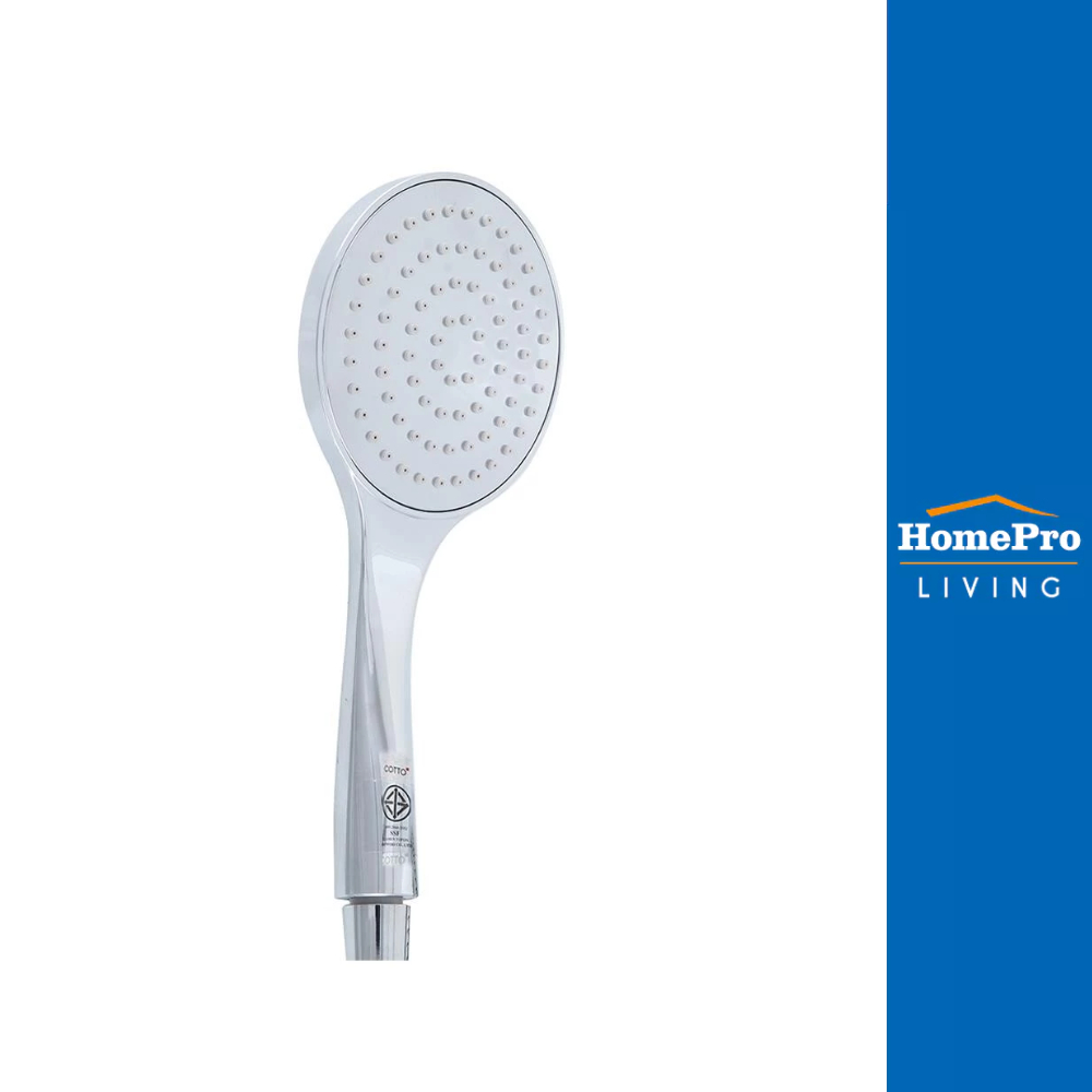 COTTO ชุดฝักบัวสายอ่อน 1 ระดับ ZH011(HM) สีโครม