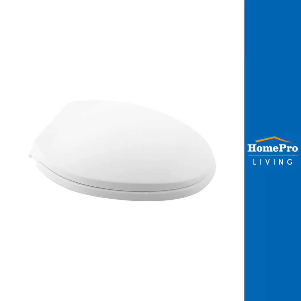 HomePro ฝารองนั่งพลาสติก MOYA TL-05 สีขาว แบรนด์ MOYA