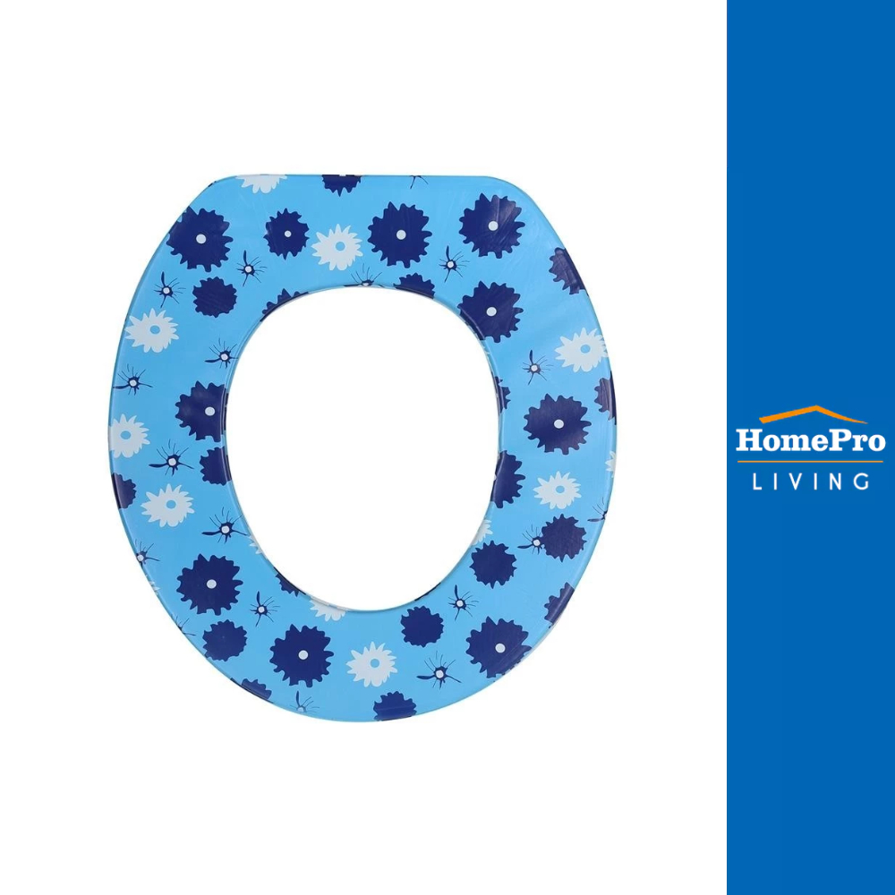 MOYA แผ่นรองฝารองนั่ง S-106 ดอกไม้ จัดส่งโดย HomePro