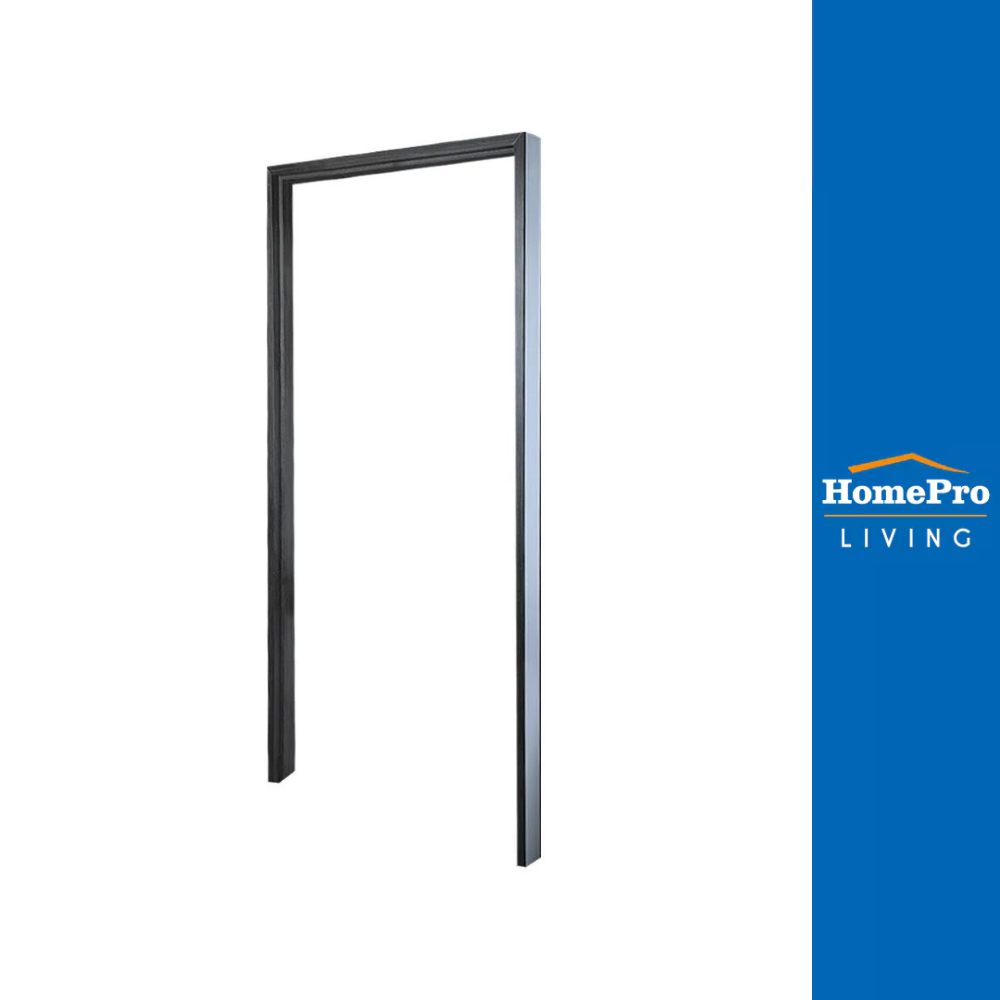 PARAZZO ประตู UPVC ไม่เจาะลูกบิด ED บานทึบ 100X200 ซม. สีขาว จัดส่งโดย HomePro