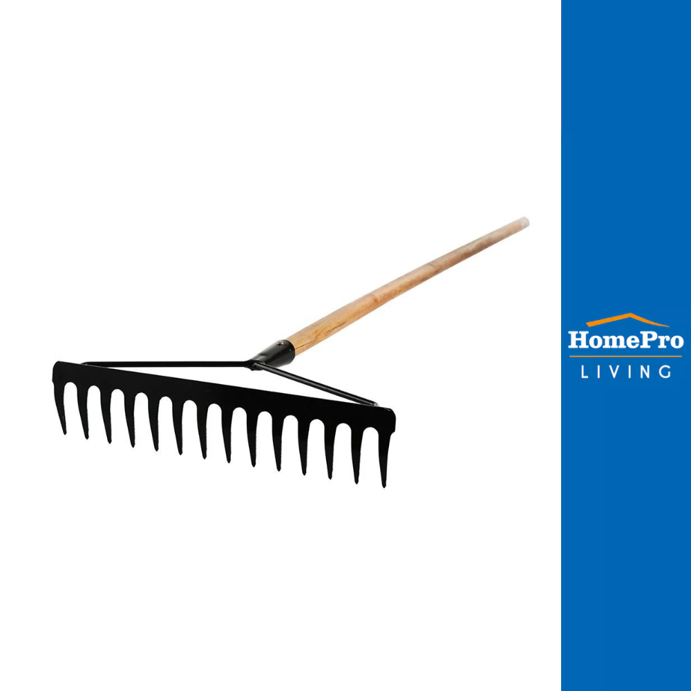 SPRING คราดเหล็ก 14 ซี่ พร้อมด้าม จัดส่งโดย HomePro