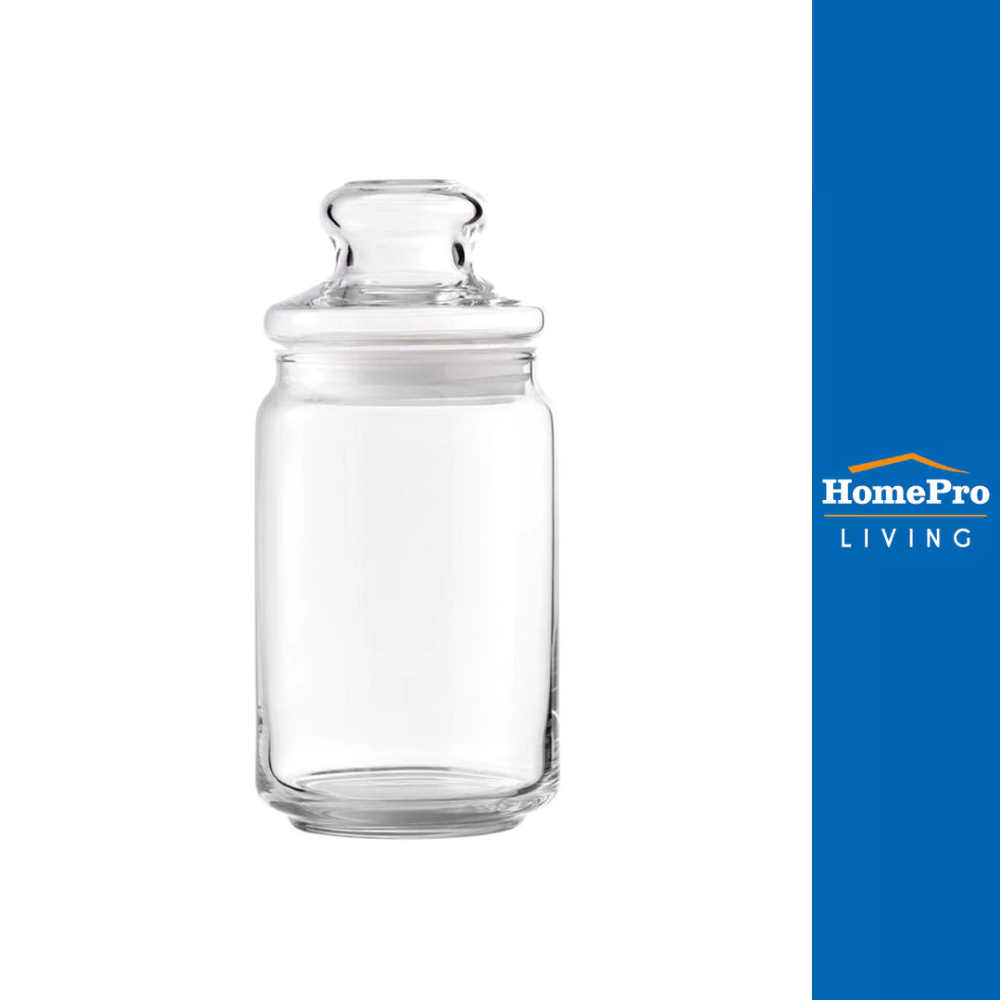 OCEAN GLASS ขวดโหลแก้วฝาดึงใส POP JAR 0.75 ลิตร