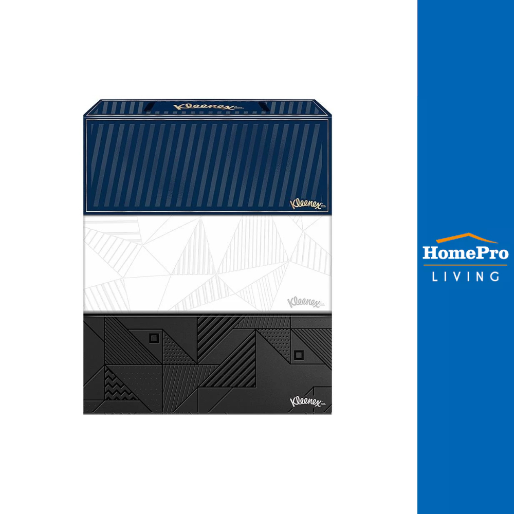 KLEENEX กระดาษเช็ดหน้า BE U 135 แผ่น แพ็ค3