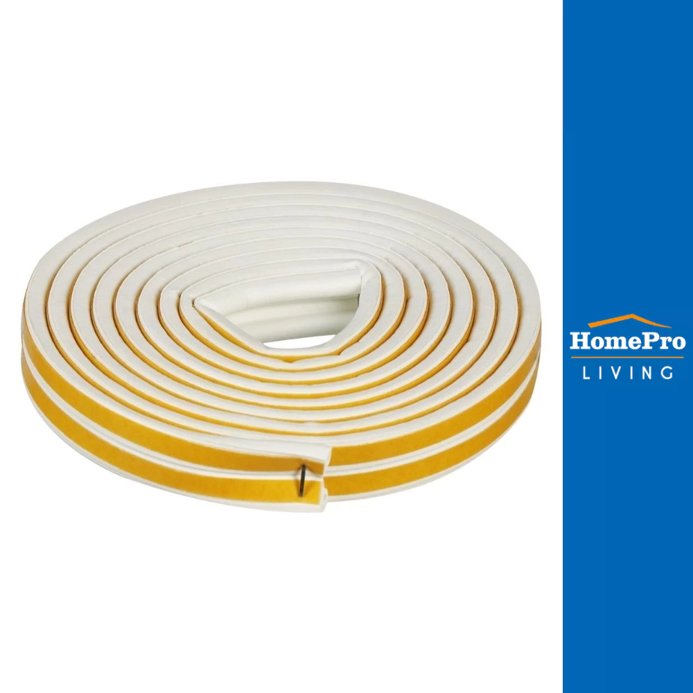 DEXZON ซีลยางประตู P-PROFILE 5.5X9 มม. 5ม. สีขาว จัดส่งโดย HomePro
