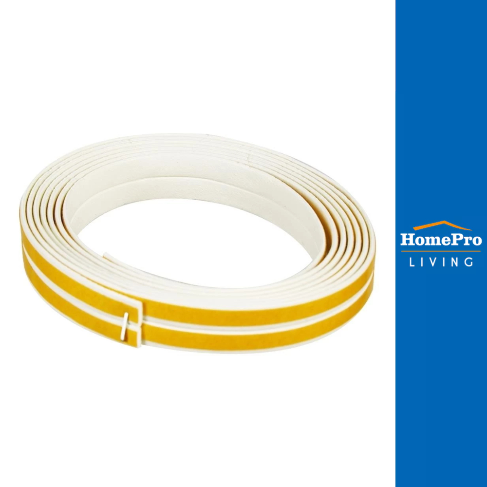 DEXZON ซีลยางประตู I-PROFILE 2X9 มม. 5ม. สีขาว จัดส่งโดย HomePro