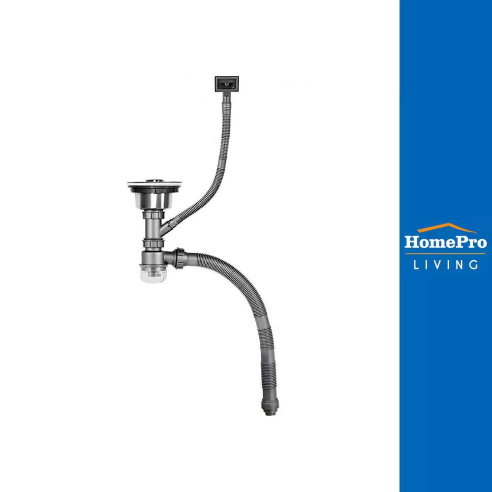 HomePro ชุดสะดือ AP-MDR005 3.5 นิ้ว สเตนเลส แบรนด์ PARNO