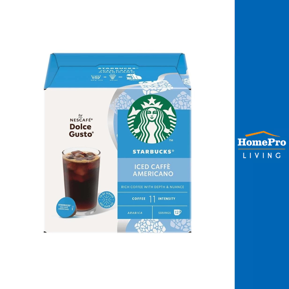 NESCAFE แคปซูลเครื่องชงกาแฟ DOLCE GUSTO STARBUCKS ICE AMERICANO จัดส่งโดย HomePro