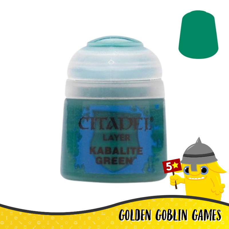 Citadel Layer Paint: Kabalite Green (I10)