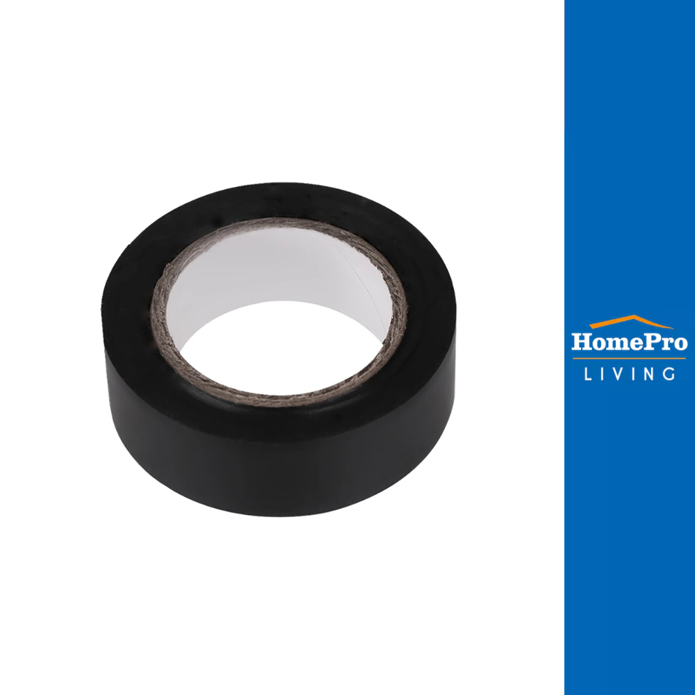 ELEKTRA เทปพันสายไฟ 19 มิลลิเมตร x 20 เมตร ดำ จัดส่งโดย HomePro