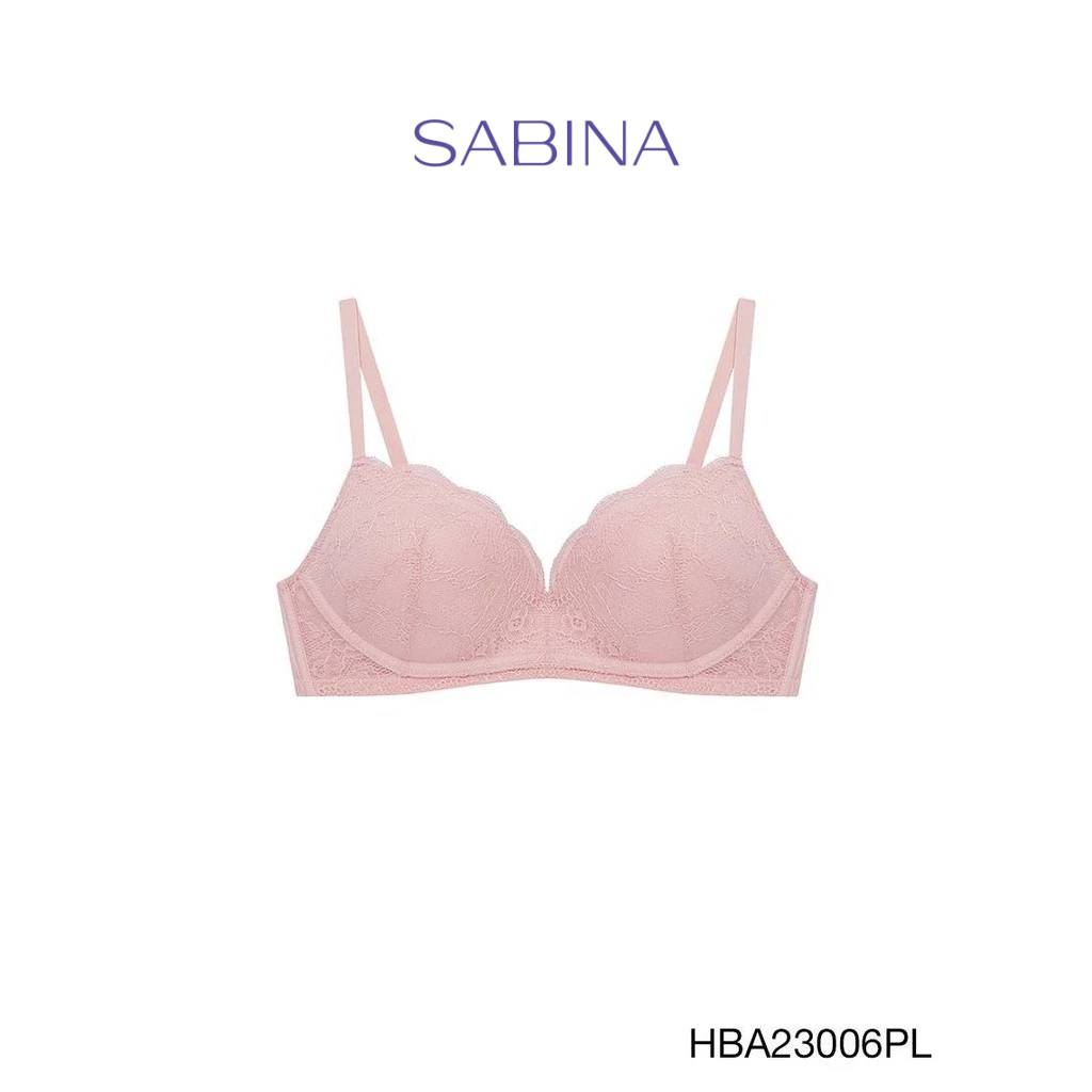 Sabina Habpy Doomm Doomm Level 4 เสื้อชั้นใน ไร้โครง รหัส HBA23006PL - สีชมพูอ่อน