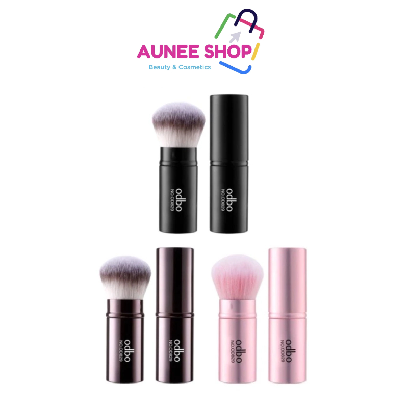 พร้อมส่ง Aunee shop Odbo Perfect Brush Beauty Tool (OD829) x 1 ชิ้น โอดีบีโอ แปรง แต่งหน้า เพอร์เฟค บลัช x 1 ชิ้น