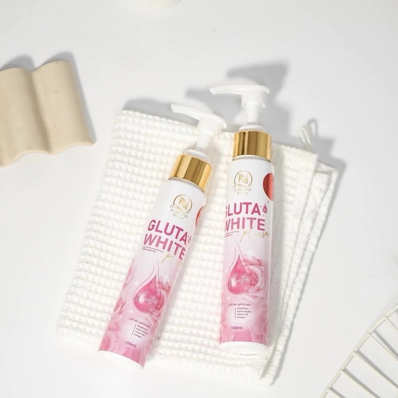 ส่งฟรี/มีไลฟ์ Aunee shop ถูก แท้ โลชั่นกลูต้าไวท์ Gluta white ขนาด 100 ml.