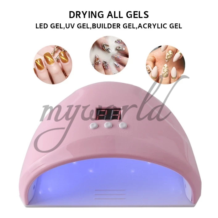 SUN X3plusเครื่องอบเล็บเจล 54วัตต์ Smart Lamp Nail Dryer 2.0 UV LED Nail lamp