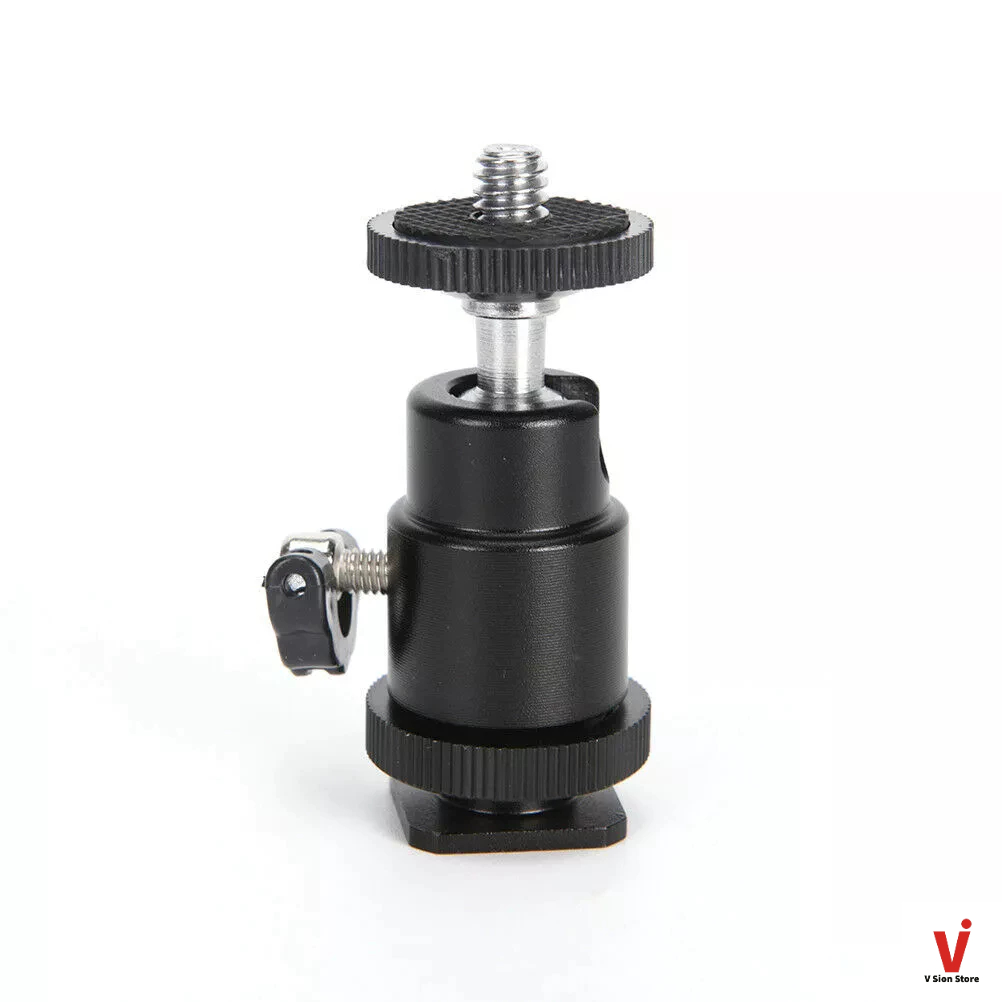 พร้อมส่ง Hot Shoe Ball Head 1/4" Screw