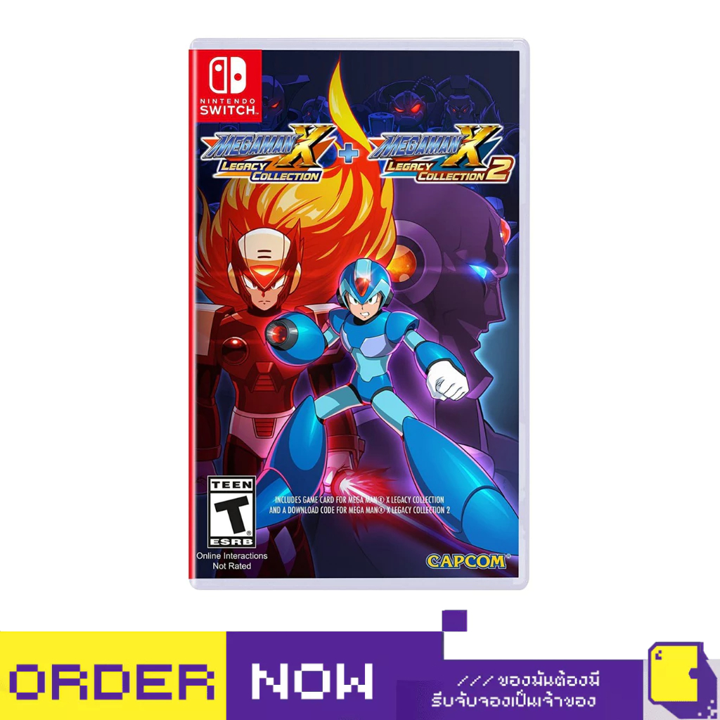 Nintendo Switch™ เกม NSW Mega Man X Legacy Collection 1 + 2 (By ClaSsIC GaME)