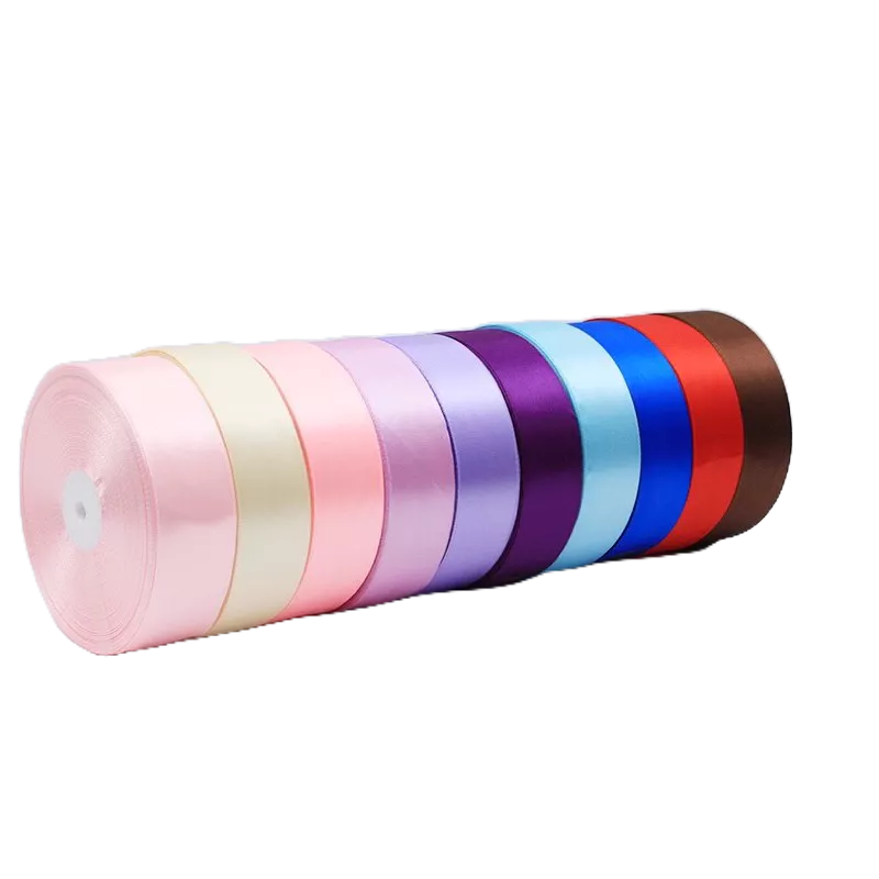 ริบบิ้นผ้าซาติน กว้าง2cm 25หลา