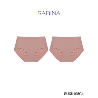 Sabina กางเกงชั้นใน  (Set 2 ชิ้น) Panty Seamless รุ่น Soft Collection รหัส SUXK108C4 สีเนื้อแทน