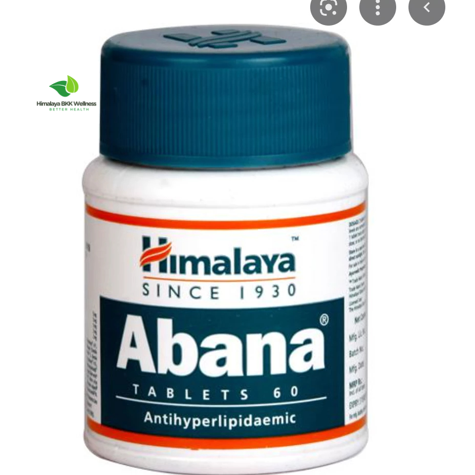 Himalaya Abana 60 เม็ด ไขมัน ความดัน