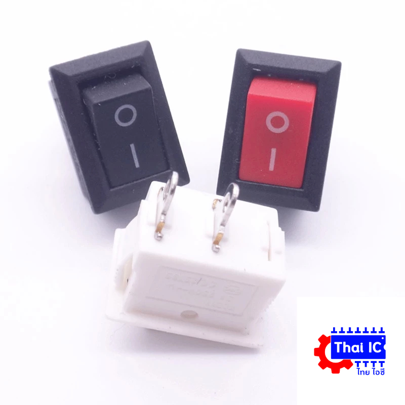KCD11-101 Switch ON/OFF 2Pin (1ชิ้น)