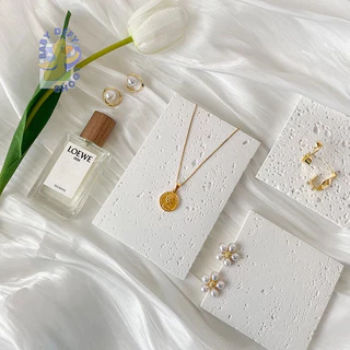 <ใหม่! แท่นปูนหิน> แท่นหินทราเวอร์ทีน Travertine หินอ่อน แท่นหินมีโพรง พร็อบถ่ายรูป, ของแต่งบ้าน