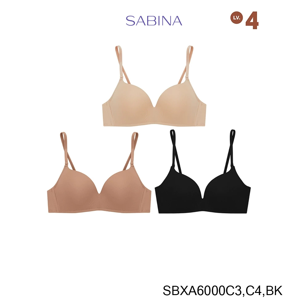 [Online Exclusive] Sabina Doomm Doomm Level SBXA6000C3+SBXA6000C4+SBXA6000BK สีเนื้อเข้ม/สีเนื้อแทน/