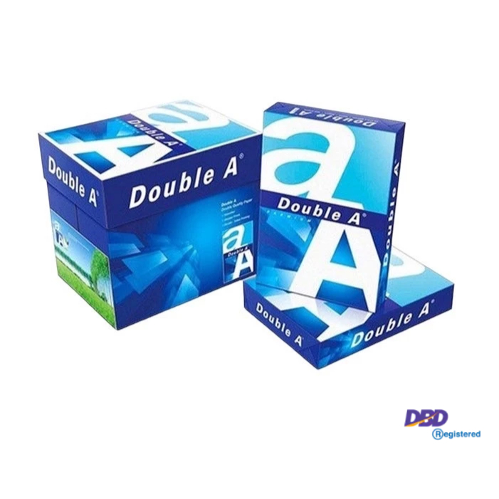 Double A กระดาษถ่ายเอกสาร A4 80gsm 500 แผ่น 5 รีม(1 ลัง)