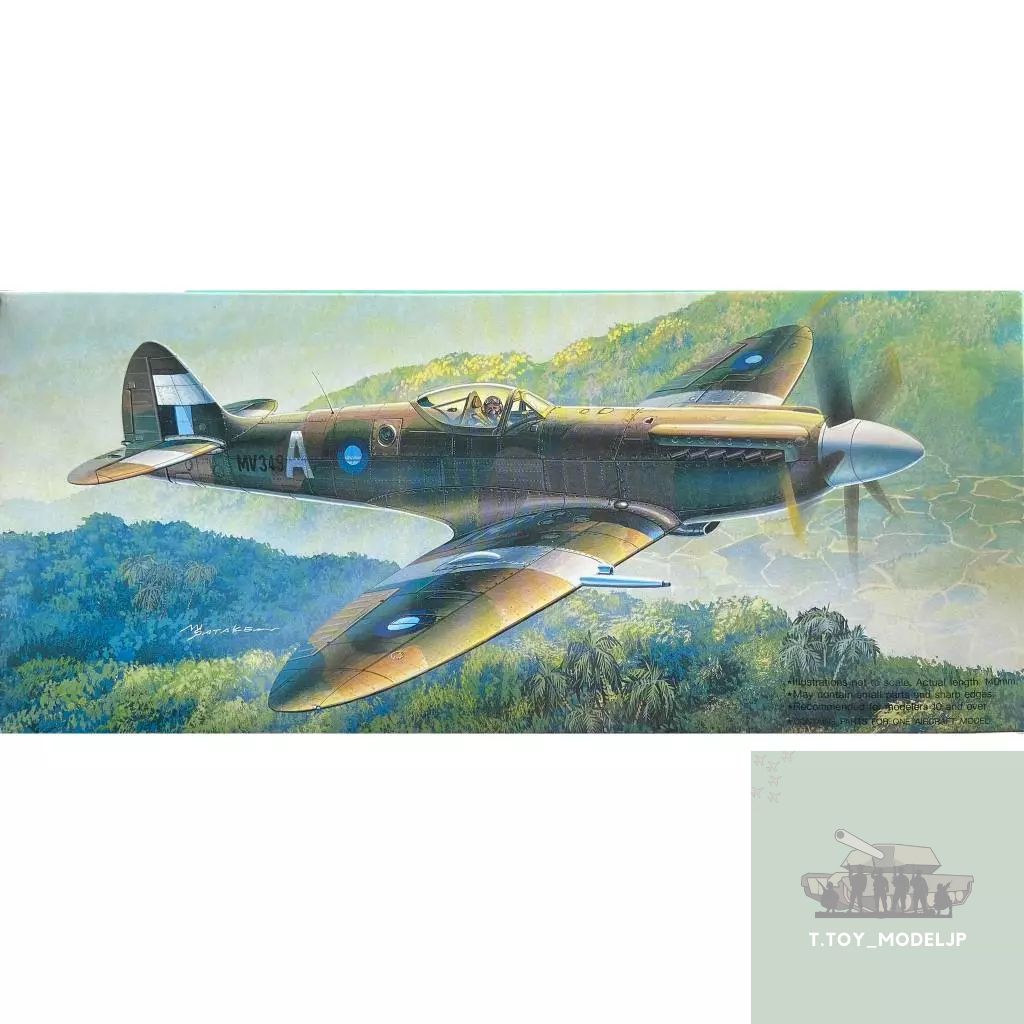 Fujimi 1/72 Spitfire F.R.Mk.14E Fighter Recon โมเดลเครื่องบินรบ เครื่องบินรบ เครื่องบินประกอบ