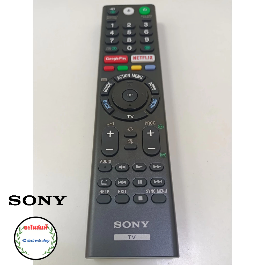 รีโมทสมาร์ททีวีโซนี่ควบคุมด้วยเสียง/SONY/RMF-TX200P/RMF-TX220P/RMF-TX310P อะไหล่แท้จากโรงงาน