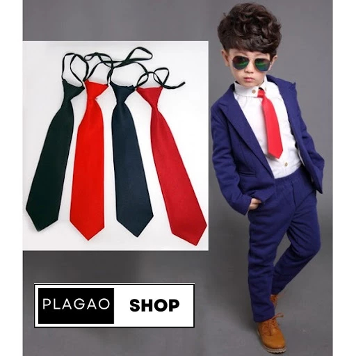 เนคไทยางยืด สําหรับเด็กสีสันสดใส คุณภาพดีราคาถูก ร้านไทยส่งเร็ว