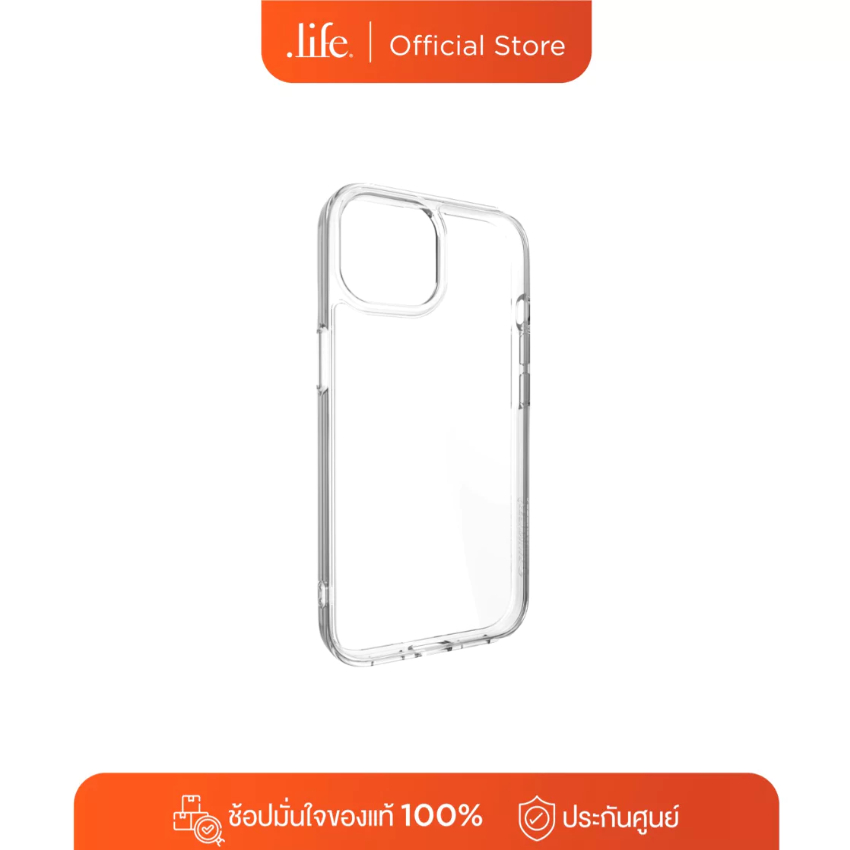 SWITCHEASY เคสกันกระแทก SWITCHEASY Crush for iPhone 15 / Plus / Pro / Pro Max สี Transparent By Dotlife