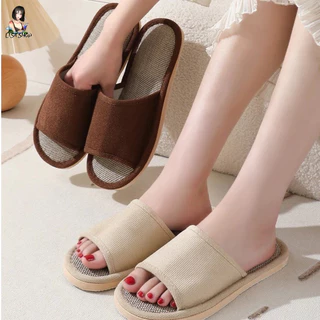 รองเท้าใส่ในบ้าน มาใหม่ พื้นยาง กันลื่น น้ำหนักเบา Slippers ออฟฟิศ รองเท้าลำลอง T291