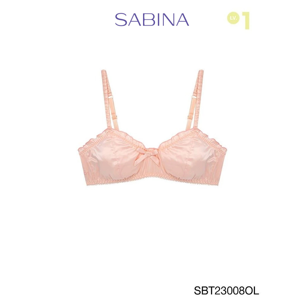 SABINA | Maggie Mae Pretty On Me เสื้อชั้นในไร้โครง รหัส SBT23008OL สีส้มอ่อน