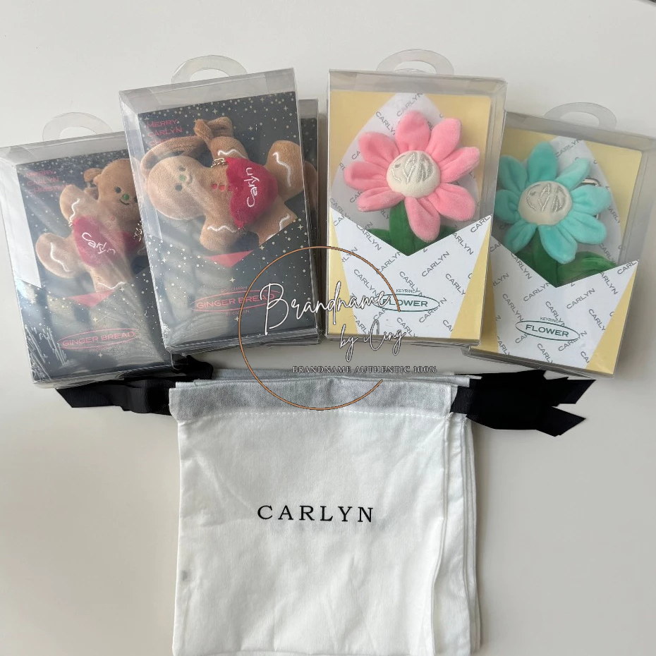 พร้อมส่ง(จาก กทม.) พวงกุญแจดอกไม้ Carlyn