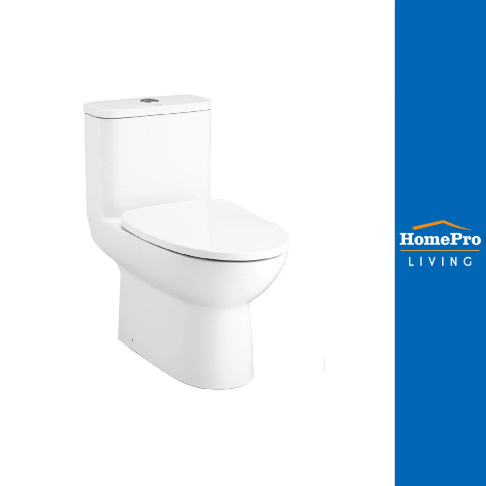 [สินค้าไม่รวมติดตั้ง] COTTO สุขภัณฑ์ 1 ชิ้น C105507 3/4.5 ลิตร สีขาว