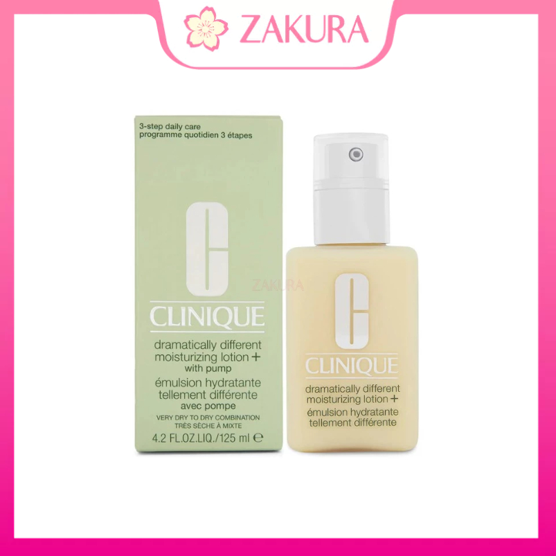 Clinique Dramatically Different Moisturizing Lotion+ - For Very Dry to Dry Combination Skin 125ml/4.