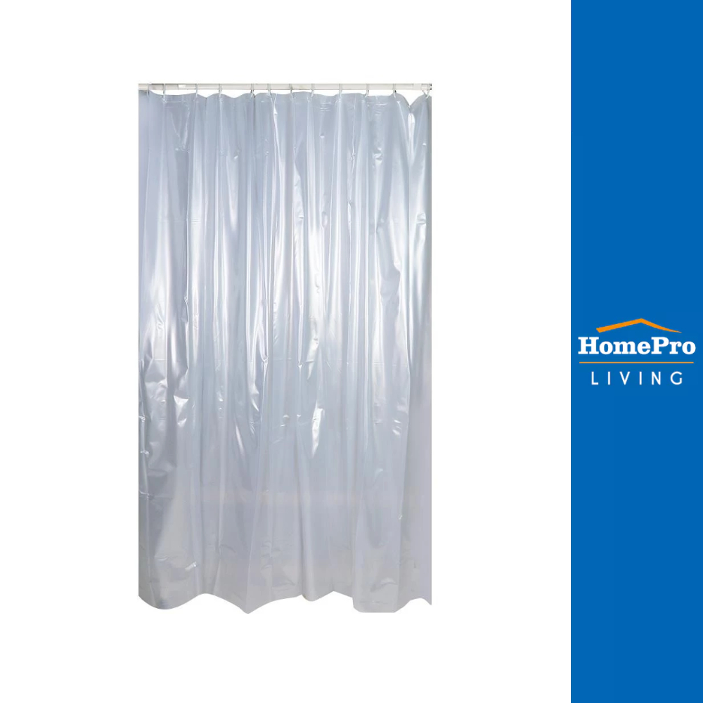 WSP ม่านห้องน้ำ PVC SCP-5M B5023 180x200ซม จัดส่งโดย HomePro ผ้าม่านห้องน้ำ ม่านกั้นอาบน้ำ