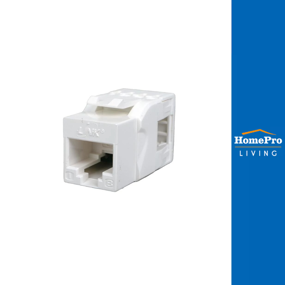 LINK เต้ารับตัวเมีย  CAT 5E RJ45 รุ่น SLIM LINK