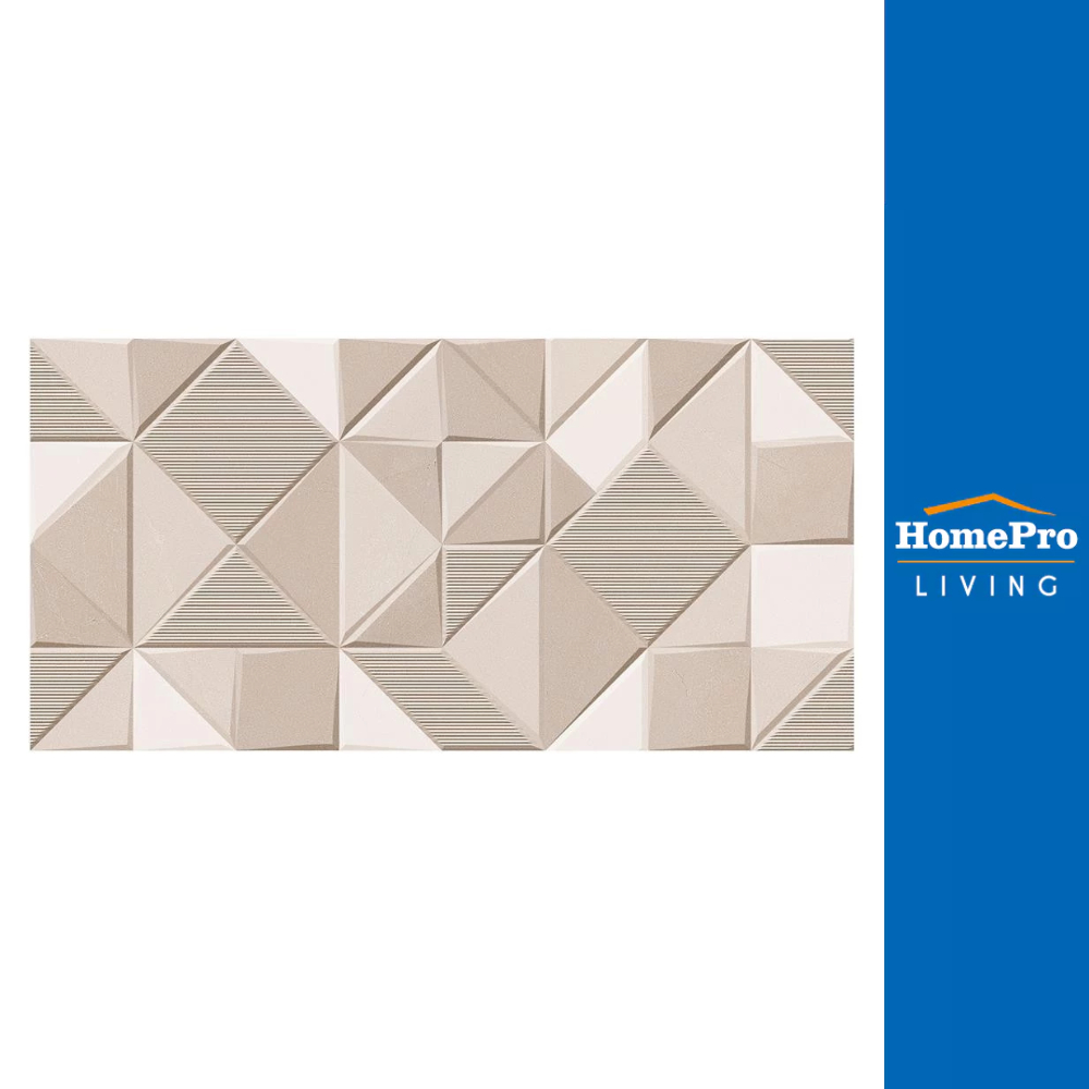 TARA กระเบื้องผนัง 30X60 ซม. เซราฟิม กลาง เบจ 0.9M2