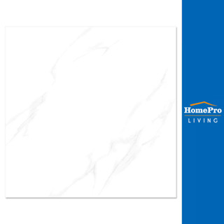 TARA กระเบื้องพื้นพอร์ซเลน 60x60 ซม. อาลาเบสคาโต้ ไวท์ 1.44M…