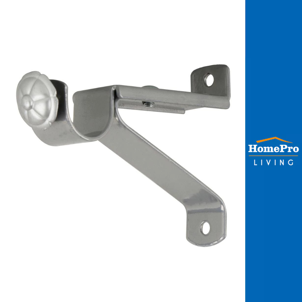HomePro ขารับราง 1 ชั้น เหล็ก 19 มม. สีเงิน แบรนด์ HOME LIVING STYLE