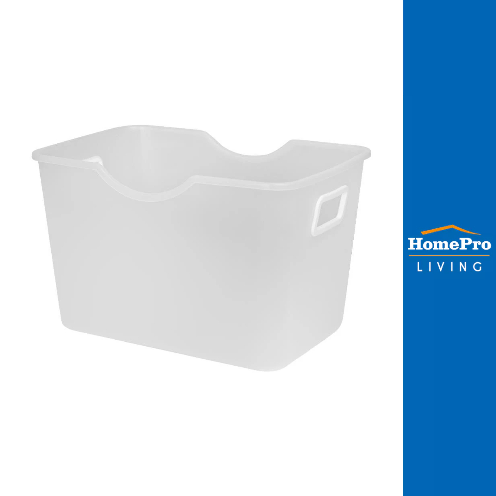HomePro กล่องหูหิ้ว  K-77 39x26x25.2 ซม. สีขาว แบรนด์ JCP