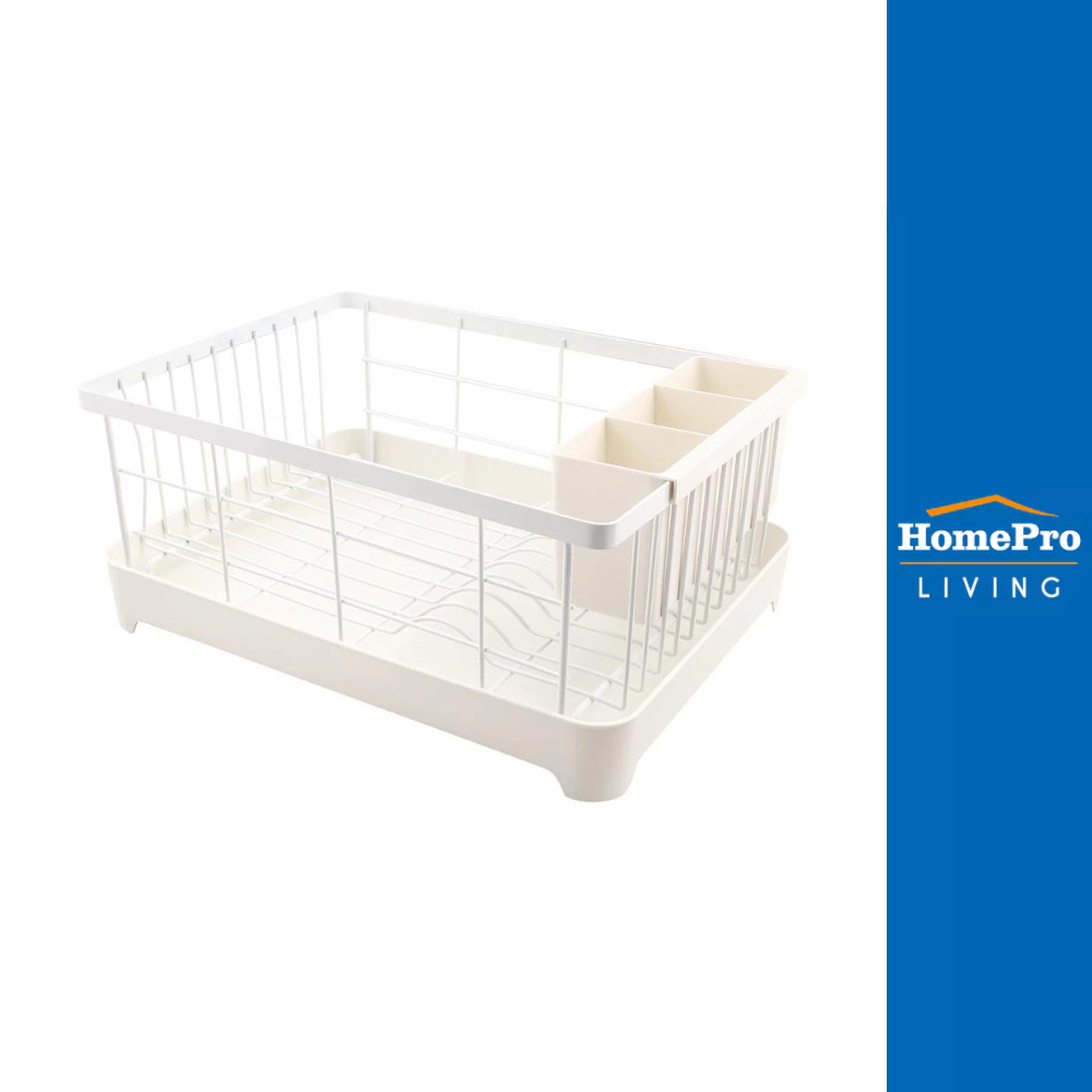 HomePro ชั้นคว่ำจานพร้อมถาดรอง CHIC 42x31x18 ซม. แบรนด์ KECH