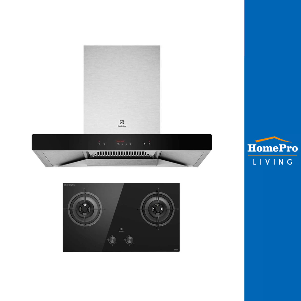 ELECTROLUX เตาฝัง+เครื่องดูดควัน รุ่น EHG7230BE+ECC9310S